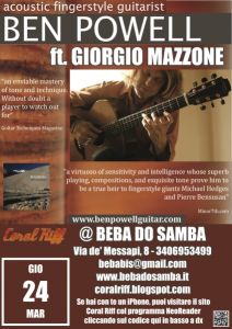 Ben powell ft. giorgio mazzone live @ beba do samba