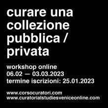 Curare una collezione pubblica/privata - corso online